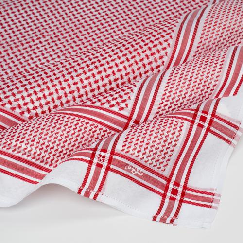 شماغ ملكي الخاص جولد 2026 ختم أبيض