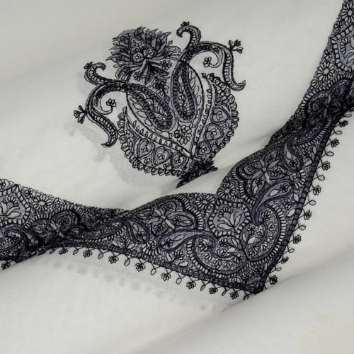 غترة الفارس مطرز شتوي الدرعية