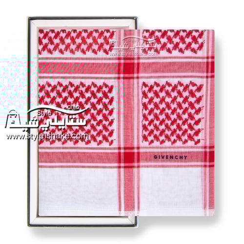 شماغ جيفنشي كلاسيك احمر 2024