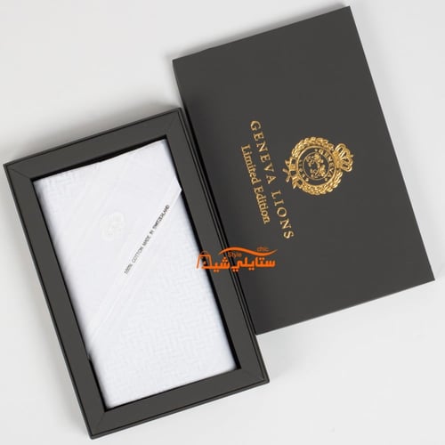 شماغ جنيفا ابيض 2024