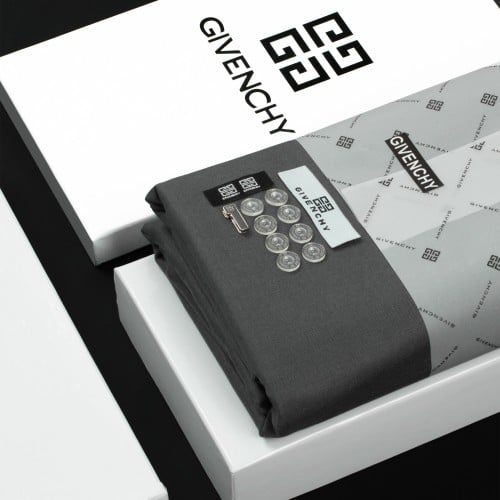 قماش جيفنشي شتوي رصاصي غامق 2025