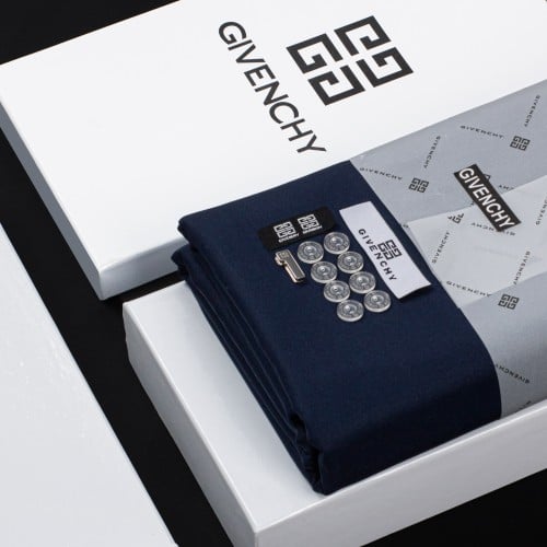 قماش جيفنشي شتوي كحلي غامق 2025