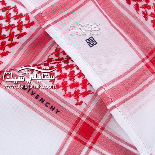 شماغ جيفنشي كلاسيك احمر 2024