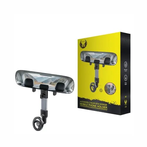 حامل جوال للمرآة الداخلية للسيارة من العلامة التجا...
