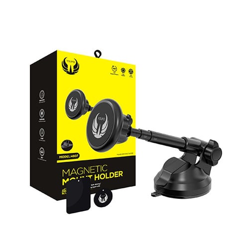 Youfo قاعدة مغناطيس للجوال بذراع قابل للتمديد