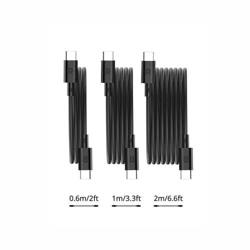 مجموعة شواحن 1 متر ،2 متر،0.6متر Type-c to Type-c...