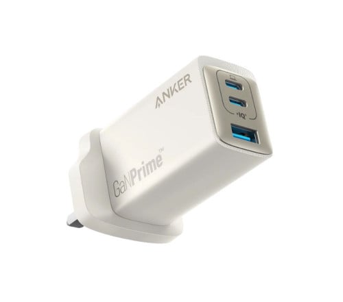 شاحن جداري انكر بتقنية جان برايم بقوة 65 واط و 3 م...