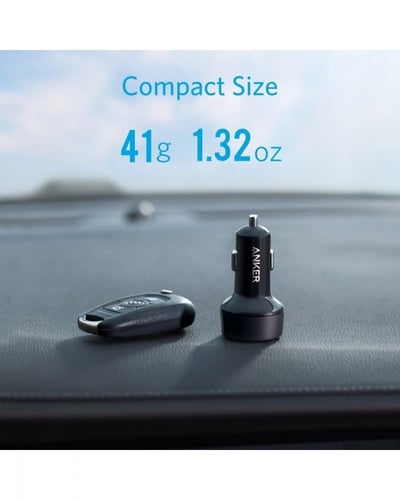 انكر باوردرايف بلس شاحن سيارة بقوة 35 واط بمنفذ PD...