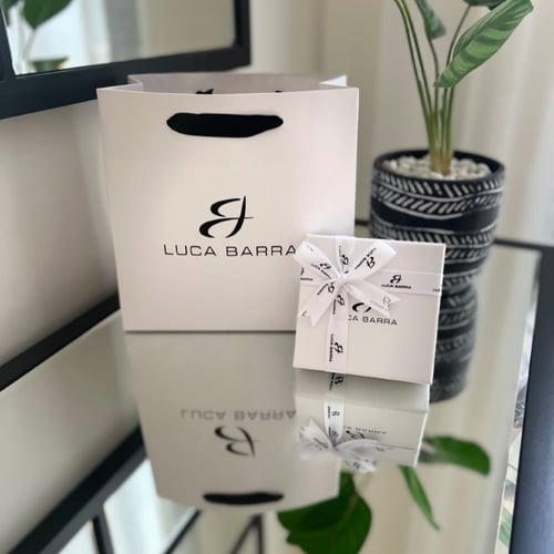 سوار ورده فضي من براند LUCA BARRA