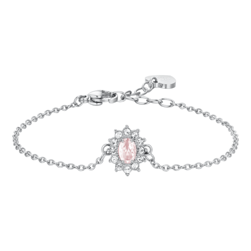 اسوارة الكرستال الوردي ماركة لوكا بارا