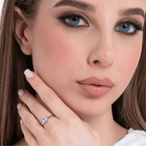 خاتم القلب الأبيض ماركة لوكا بارا