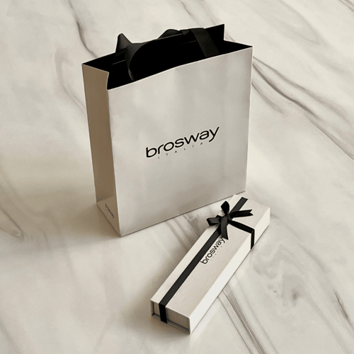 اسواره فضي بالزيركونيا ماركة Brosway