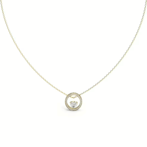 سلسال جيس ذهبي بالزيركون