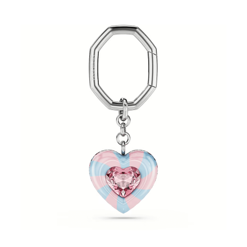 ميدالية مفاتيح سواروفسكي شكل قلب
