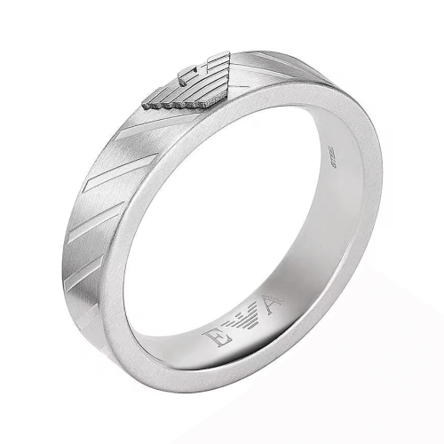 خاتم فضي ماركة ارماني