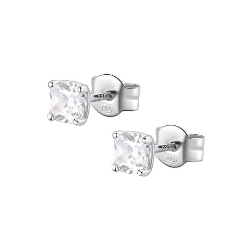 حلق فضه بالزيركون ماركة Brosway