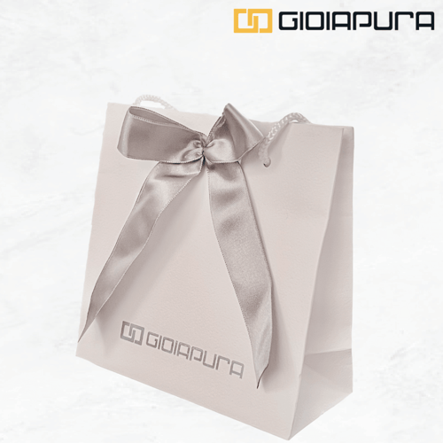 سلسال فضه قلب بالزيركون من براند GioiaPura