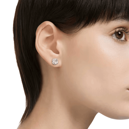 حلق سواروفسكي حجر شفاف