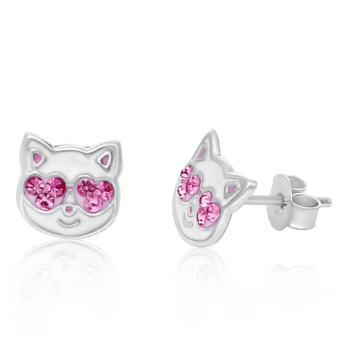 حلق وجه القط الوردي