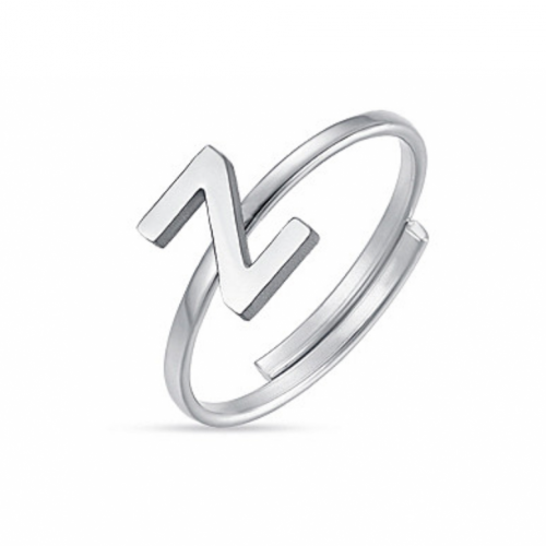 خاتم حرف Z من براند LUCA BARRA