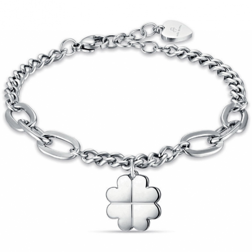 سوار ورده فضي من براند LUCA BARRA