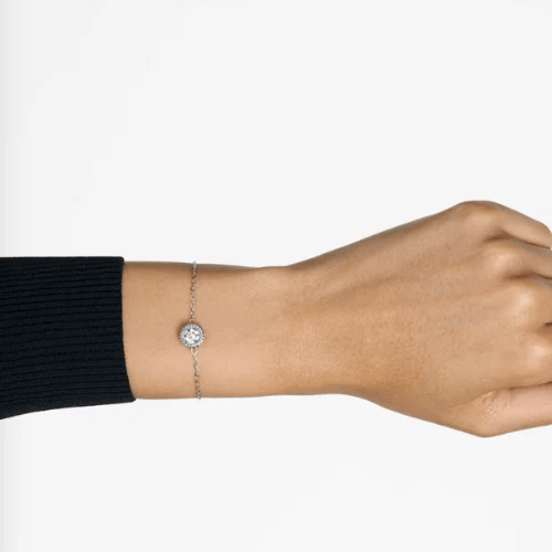 اسواره سواروفسكي حجر أبيض و كرستالات بيضاء