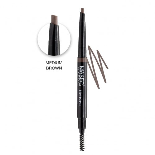 قلم تحديد الحواجب برو ديفاينر ميديم براون - ميك او...