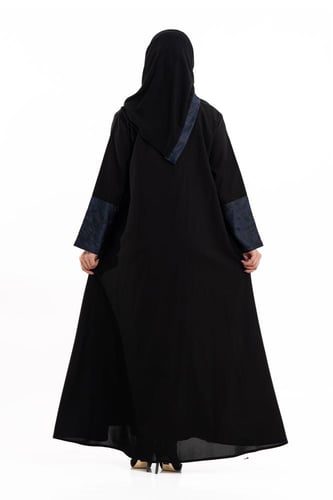 عباية رهف كحلي مع اسود