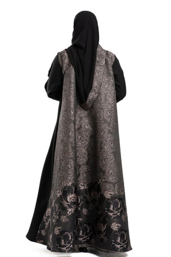 عباية فاتنة باللون النحاسي