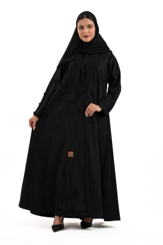 عباية غمرة شمواه بقماش جاكار ع الصدر