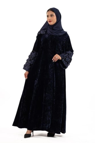 عباية أفنان باللون الكحلي