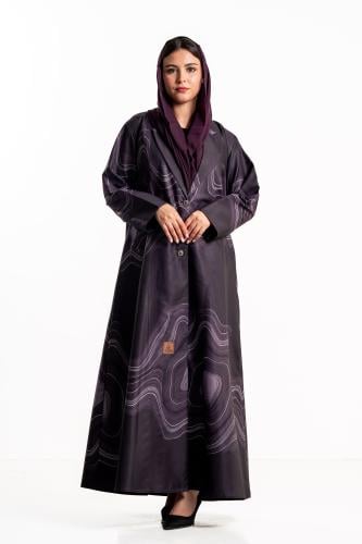 بليزر الجوهرة موف غامق صيفي