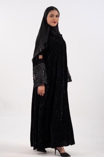 عباية أفنان باللون الاسود