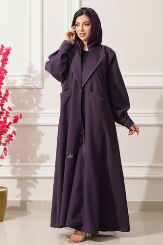 عباية كلوش موف مع تدخيلات جيوب