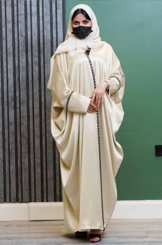 عباية بشت بيج فاتح بقيطان كريستال