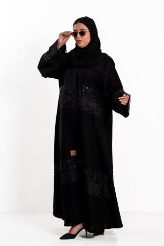 عباية هديل اسود