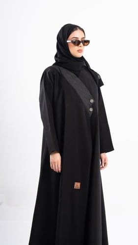 عباية حنين ناعمة وانيقة