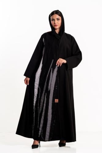 عباية ريحانة اسود