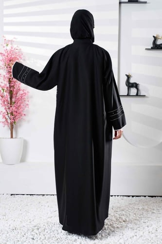 عباية فاخرة بتطريز هاند ميد