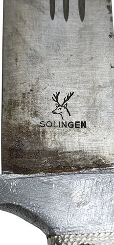 سكين المانيه قديمه صب وسلسلة الطايف نوادر