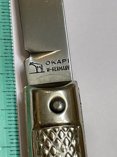 مطويه اوكابي حجم صغير المانيه اصليه قديمه