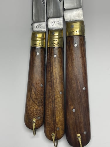 طقم طارق بشير الاصليه معدن كربون استيل عدد 3 حبات