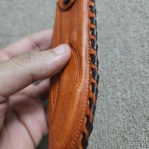 جراب مطويه جلد منقوش