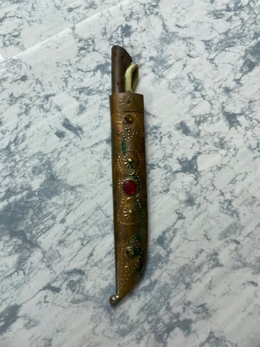 سكين شرخان قديمه معدن جبار تراثيه