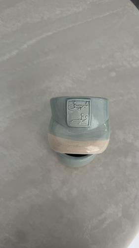 كوب بعبارة ( شهيق زفير)