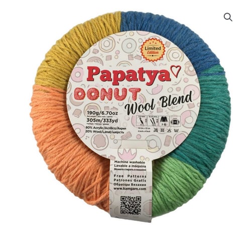 Papatya Donut Wool Blend