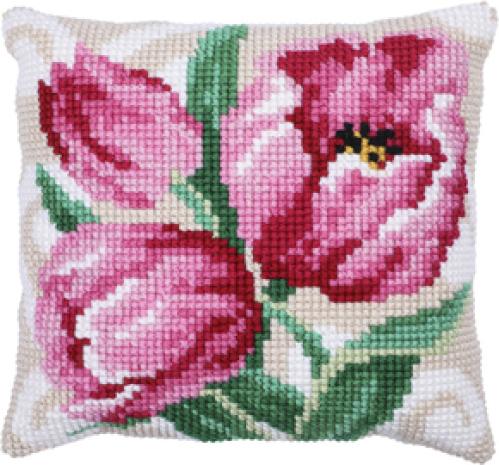 مجموعة تطريز مخدة Cross Stitch