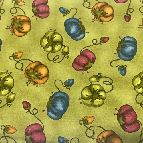 قماش قطن pumpkin