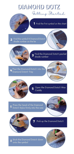 مجموعة الرسم بالكرستال