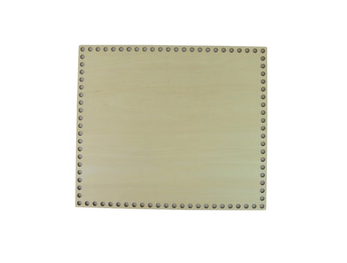 قاعدة شنطة خشبية مستطيلة M